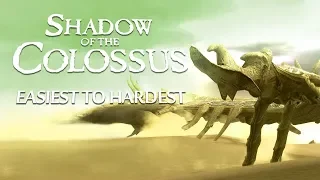 All Colossi Ranked Easiest to Hardest - Shadow of the Colossus