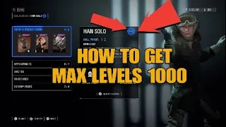 How To Level Up Quick In Battlefront 2 (Max Levels)