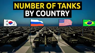 Number Of Tanks By Country Comparison