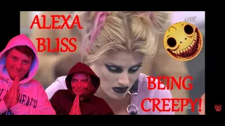 Alexa bliss being creepy and Evil for 11 minutes 😈 **REACTION WITH MY WIFE**