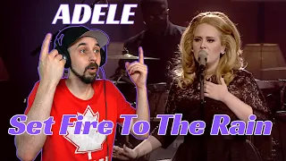 Adele REACTION! Set Fire To The Rain Live at The Royal Albert Hall