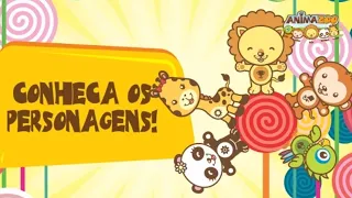 Conheça os Personagens do Animazoo - Canal Educativo Infantil