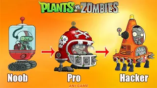 PvZ 2 Discovery - All Zombie Evolution NOOB - PRO - HACKER