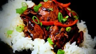 Shanghai Chicken Stir-Fry (Asian Style Cooking Recipe)