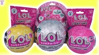 LOL Surprise Dolls PETS Blind Bags Light UPS Bling Series 3 4 Unboxing TOYS