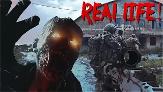 VIDEOGAMES IN REAL LIFE! - Call of Duty Zombies Black Ops 3 (60fps)