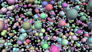 Simulation of the Big Bang and expanding universe, with dark energy