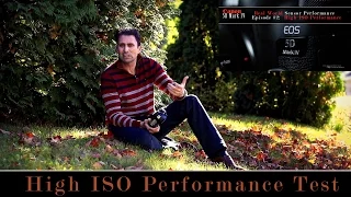 Canon 5D Mark IV Sensor Test |  High ISO Performance