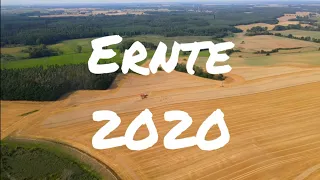 Getreide-Rapsernte  2020 in Mecklenburg-Vorpommern 4K DJI Air 2, Air 2s, Mavic 2 Pro, Mavic 2 Zoom.