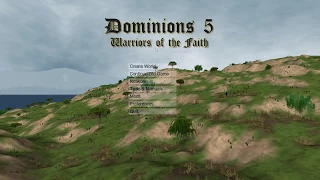 Dominions 5: EA Yomi Setup and first few turns.