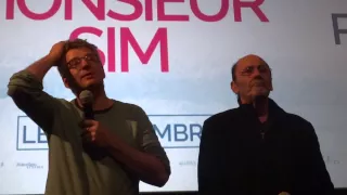 Avant-première La vie très privée de Monsieur Sim, avec Jean-Pierre Bacri