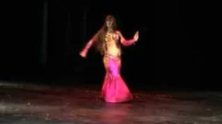 Vélina Danse Orientale solo+percu, mai2010