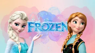 My talking angela 2 || Frozen || Elsa VS Anna || cosplay