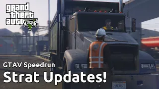 Strat Update for the GTAV Speedrun (August 2022)