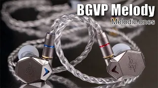 BGVP Melody single dynamic driver earphones review