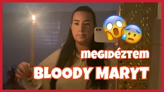 MEGIDÉZTEM BLOODY MARYT😱 | SOHA *NE* nézz a tükörbe ÉJFÉLKOR!😰 #szüliweek 4