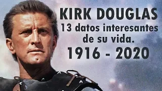 Kirk Douglas. 13 cosas que quizás no conocías sobre esta leyenda del cine