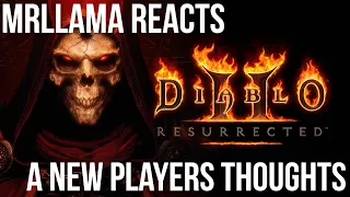 MrLlama Reacts: A New Player's Thought on Diablo 2