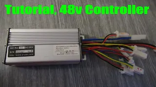 Wire 48V Speed Controller Key Throttle, Motor, Battery...