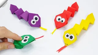 Amazing Paper Snake | Moving paper toys easy