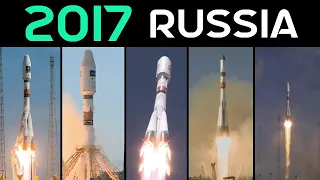 Rocket Launch Compilation 2017 - Russian Rockets | Go To Space
