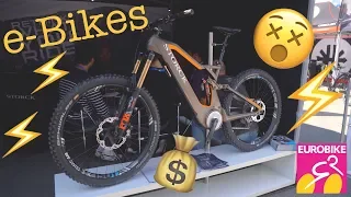the best e-MOUNTAINBIKES for 2019/2020 in DETAIL from the EUROBIKE [4K]