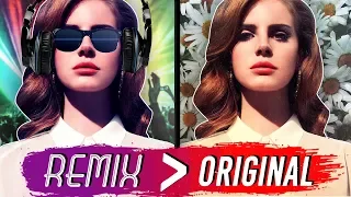 10 REMIXES mais FAMOSOS que as músicas ORIGINAIS! 🎧➡️🎵