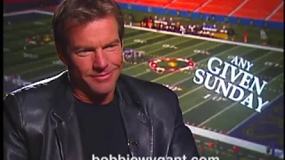 Dennis Quaid for "Any Given Sunday" 1999 - Bobbie Wygant Archive