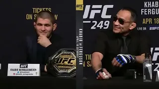 Khabib Nurmagomedov vs Tony Ferguson UFC 249 Press Conference