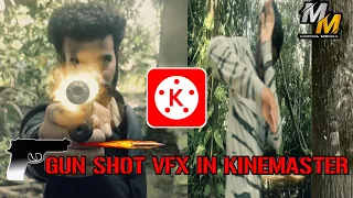GUN SHOT VFX IN KINEMASTER | Mocha Media | #kinemaster #kinemasterediting