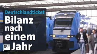 Deutschlandticket: Bilanz nach einem Jahr | BR24