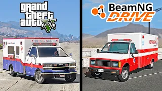 GTA 5 ambulance VS BeamNG Drive ambulance - which is better?