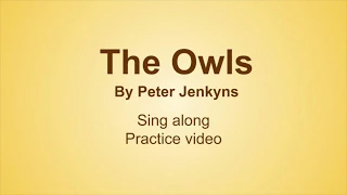 The Owls sing along