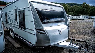 Tabbert Puccini 635 SDQF F 2020 Wohnwagen mit megagroßem Innenraum. kompakter Tandemachser.