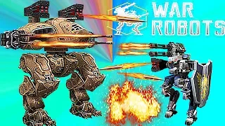 Мультробот Боевые Роботы War Robots#22 Улучшаем роботов Новые бои задания