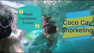 Must see!!!! Coco Cay island  snorkel and sandbar Excursion