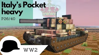 Working P-40 "heavy" tank in Minecraft!