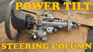 How a Power Tilt Memory Steering Column Works