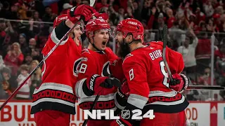 🥅🏒NHL24🥅🏒 Stanley Cup playoffs.Pittsburgh Penguins - Carolina Hurricanes🎮#nhl24  #carolinahurricanes