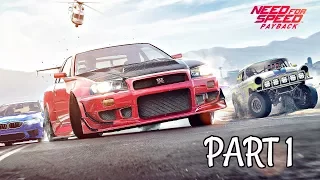 Need For Speed Payback Walkthrough Part 1 - Full Game Intro | Xbox One S Gameplay
