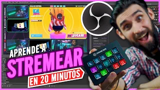 TUTORIAL de OBS desde CERO - CÓMO ser STREAMER en TWITCH y YOUTUBE *SUPER-COMPLETO*