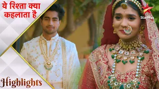 Yeh Rishta Kya Kehlata Hai | Abhimanyu-Akshara ban gaye dulha-dulhan!