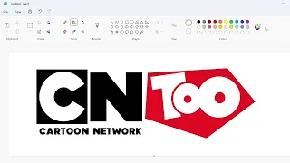 How to draw the Cartoon Network Too logo using MS Paint | How to draw on your computer