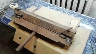 Простой самодельный листогиб. Как сделать Homemade Press Metal for Bending Sheet Metal DIY