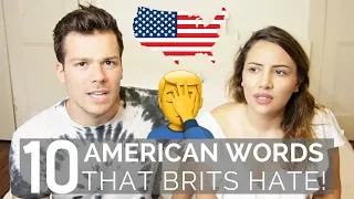 🇺🇸 American Words that British People HATE! 🇬🇧