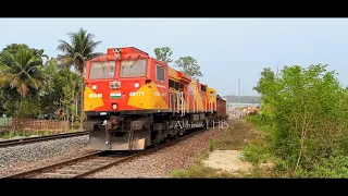 WDG4G beautifully honking with a Departmental Train | General Electric (GE) EvolutionSeries ES43ACmi