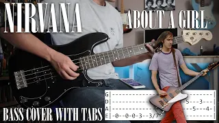 NIRVANA - About a girl - Bass cover with tabs