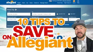Allegiant Airlines - 10 Ways To Save Money