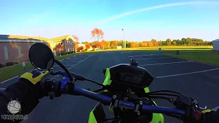 Short Honda Grom Wheelie Practice