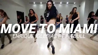 MOVE TO MIAMI - ENRIQUE IGLESIAS & PITBULL (STEF WILLIAMS REGGAETON CLASS)